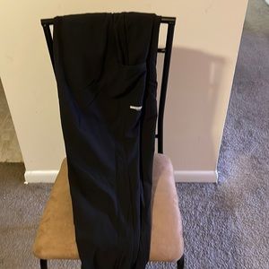 Black Skechers scrub pants